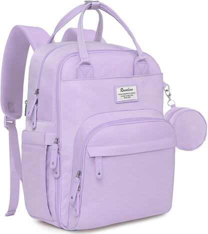 Diaper Bag Backpack, Multifunction Travel Pack Maternity Baby Changing Bags, Large Capacity, Waterproof, Black