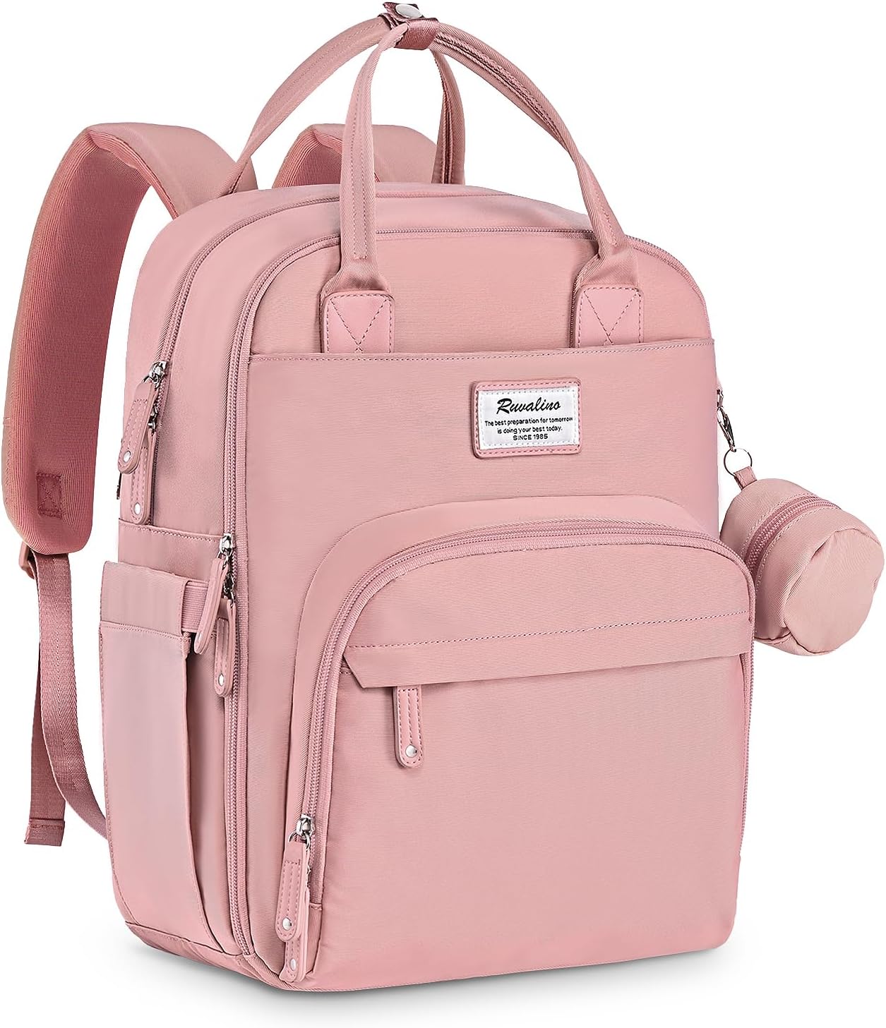Diaper Bag Backpack, Multifunction Travel Pack Maternity Baby Changing Bags, Large Capacity, Waterproof, Black