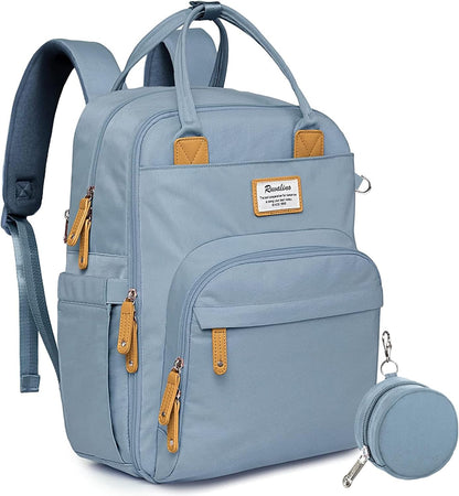 Diaper Bag Backpack, Multifunction Travel Pack Maternity Baby Changing Bags, Large Capacity, Waterproof, Black