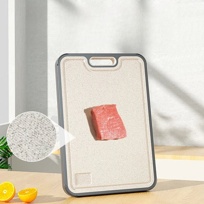 Kitchen Cutting Board Double Sided Titanium Cutting Boards for Double Sided Food Grade Pure Titanium Wheat Straw PP Hot