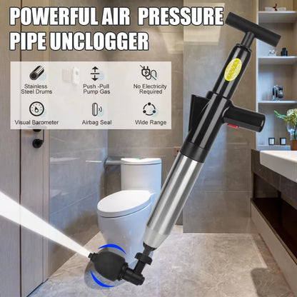 Toilet Unclogger Can Instantly Clear the Sewer Block the Toilet and Create a Universal Kitchen Floors Drain with Air Pressure